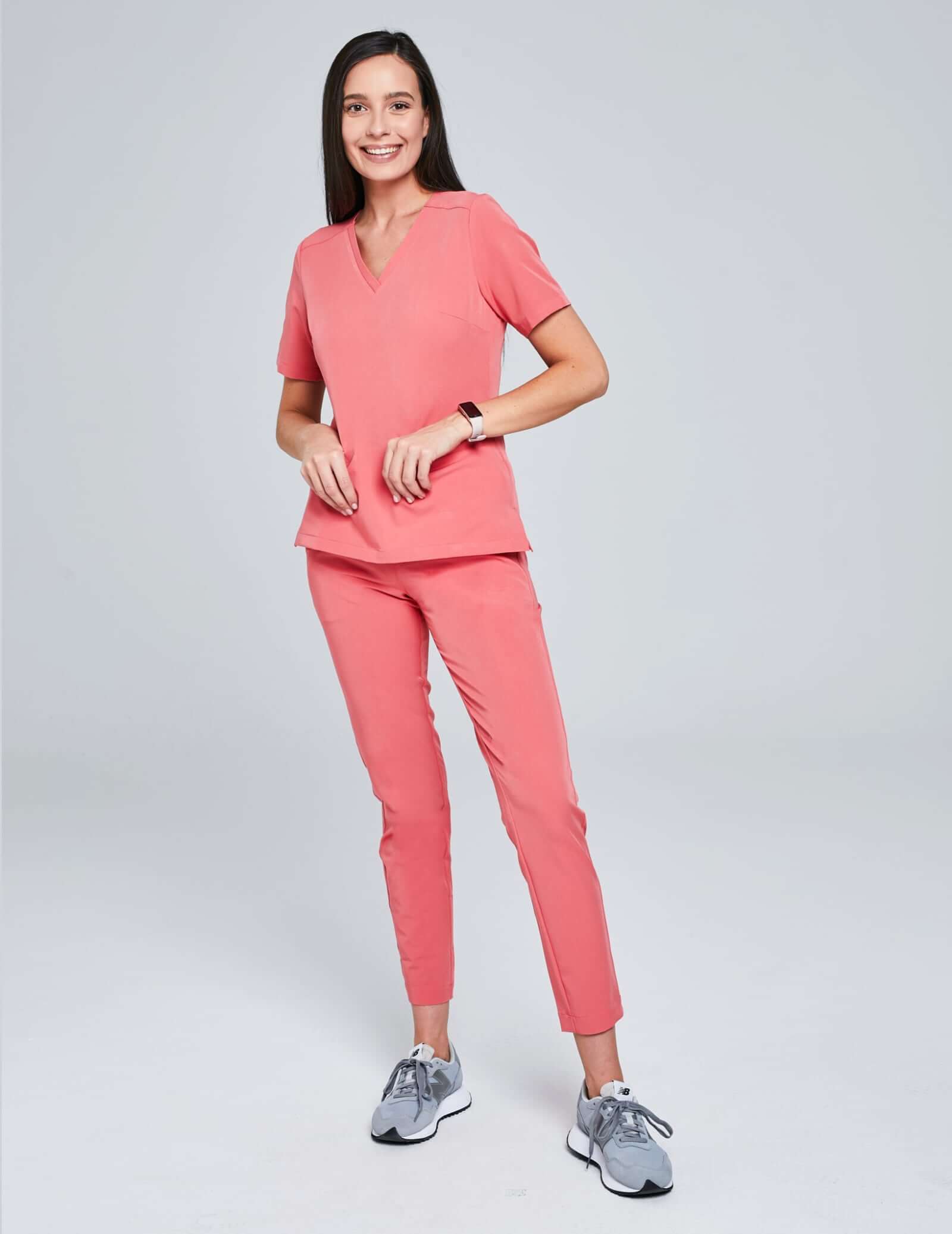 Casy Damen-Sweatshirt – CANDY CORAL