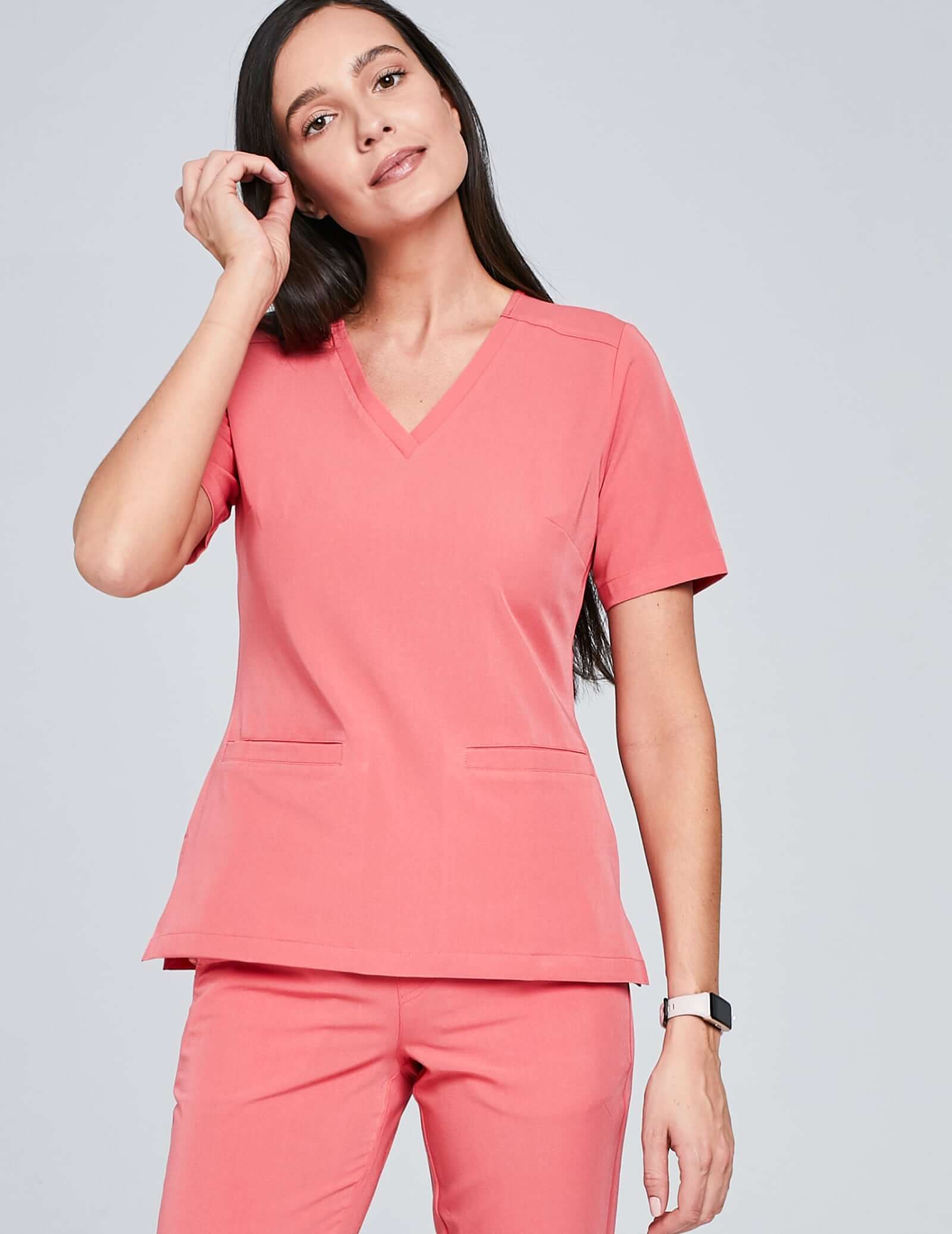 Casy Damen-Sweatshirt – CANDY CORAL