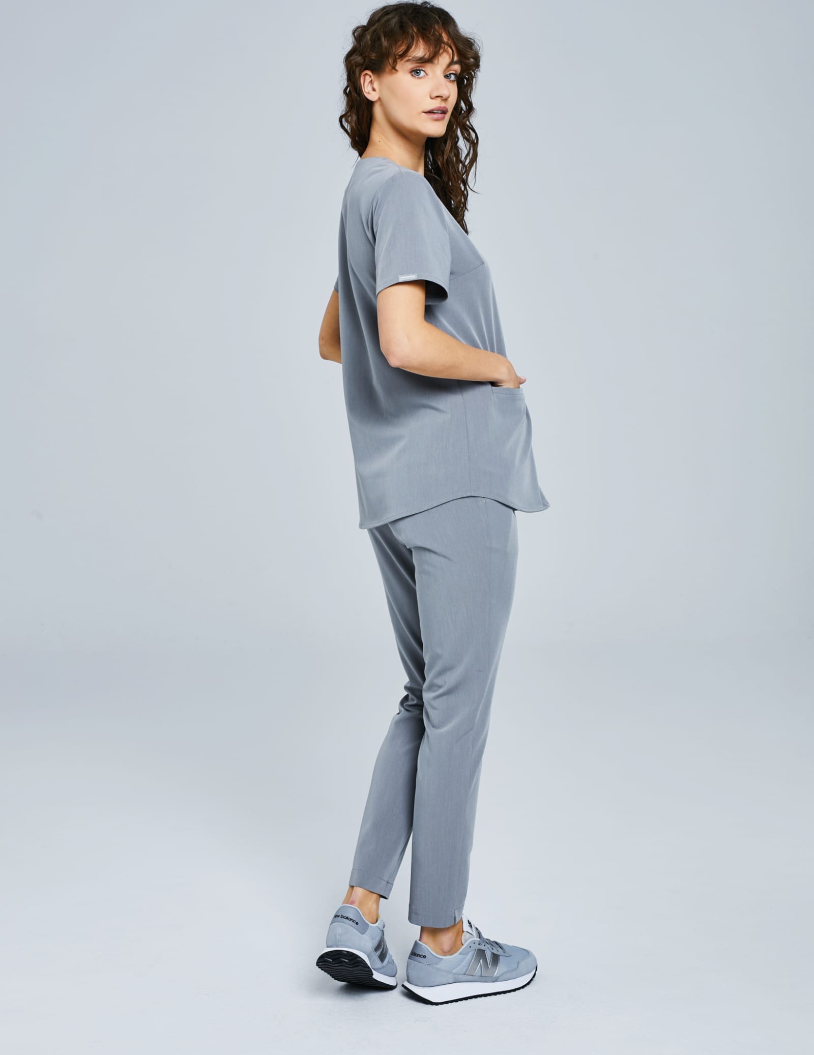 Basic-Hose für Damen – SHARK GREY