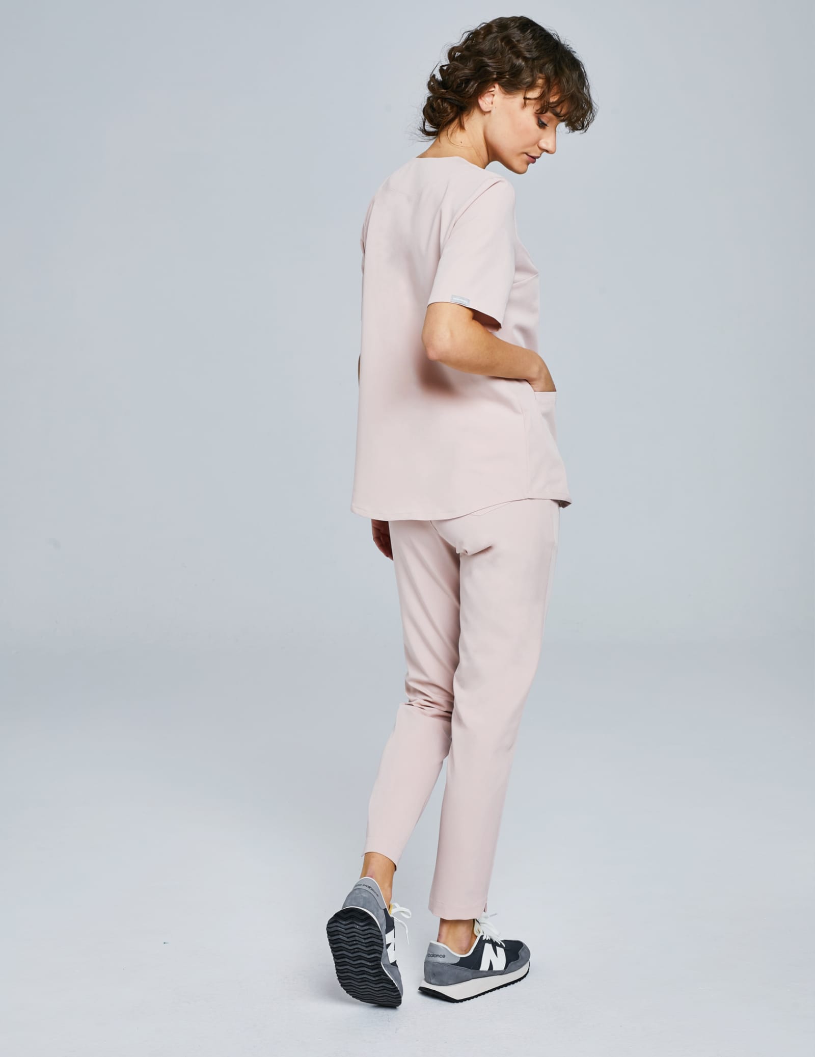 Basic-Damenhose - DUSTY ROSE