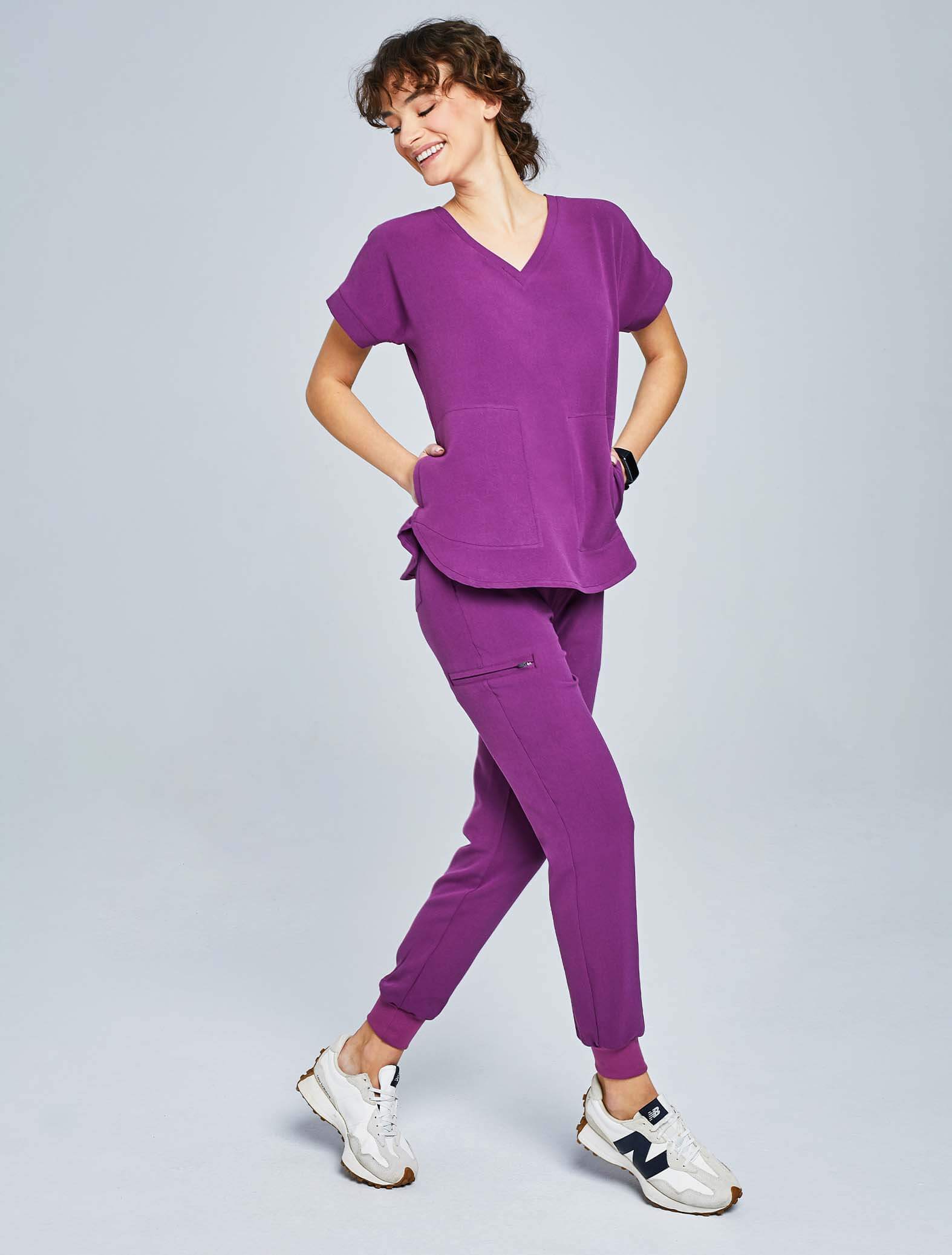 Damen-Jogginghose – GRAPE PURPLE