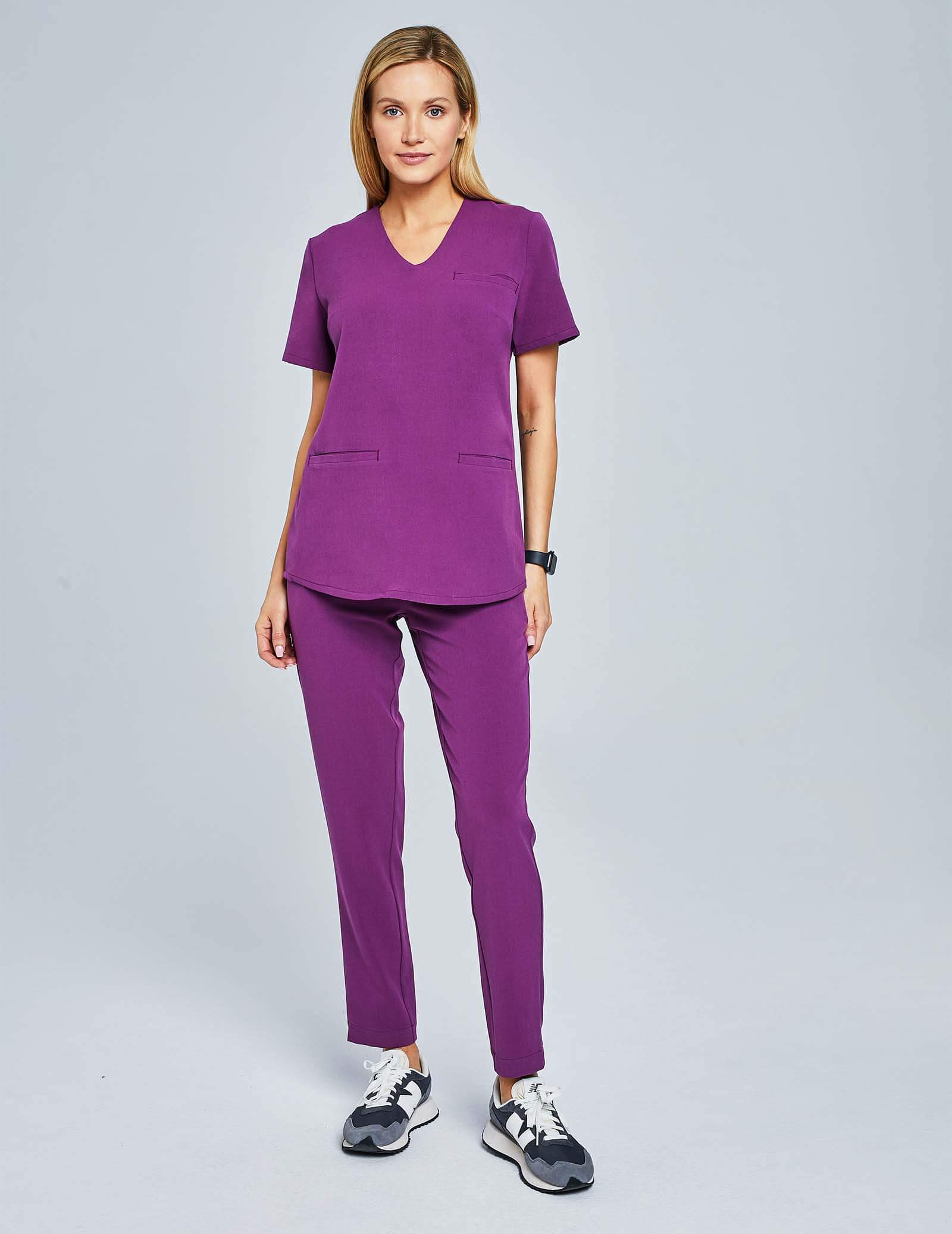 Basic-Damenhose - GRAPE PURPLE