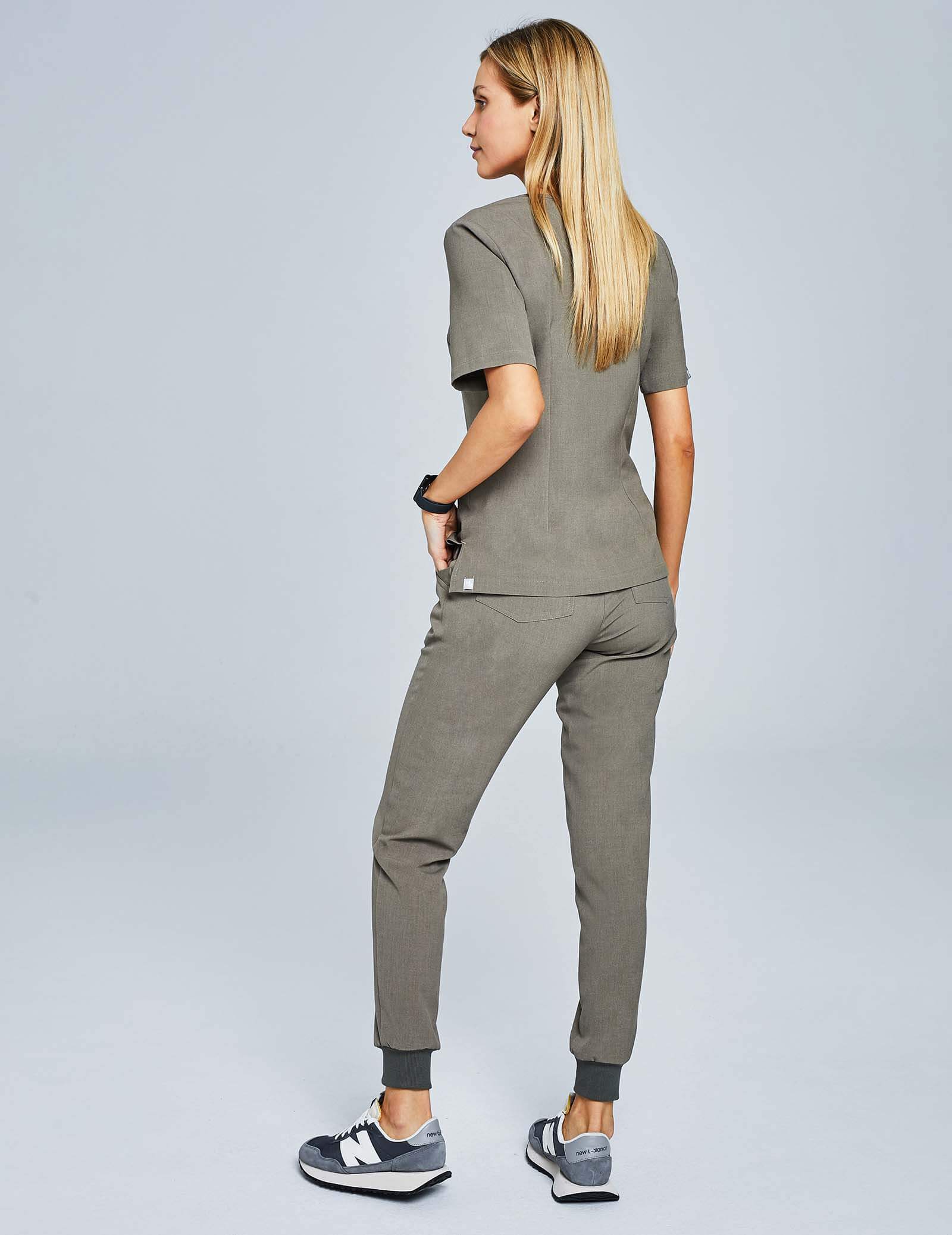 Damen-Jogginghose – DUNKLER SAND