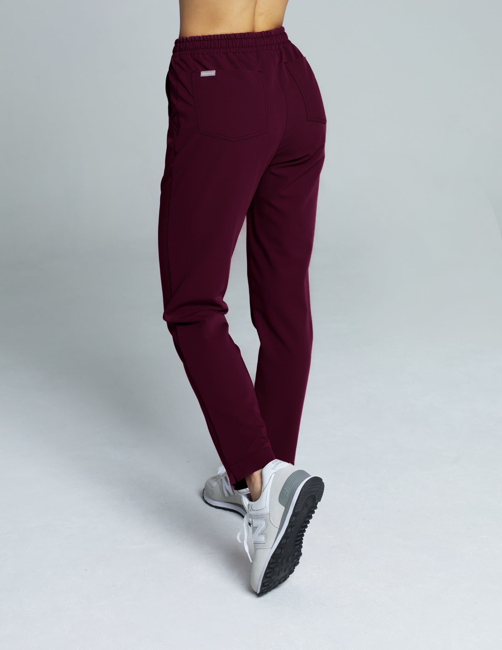 Basic-Damenhose - BURGUND