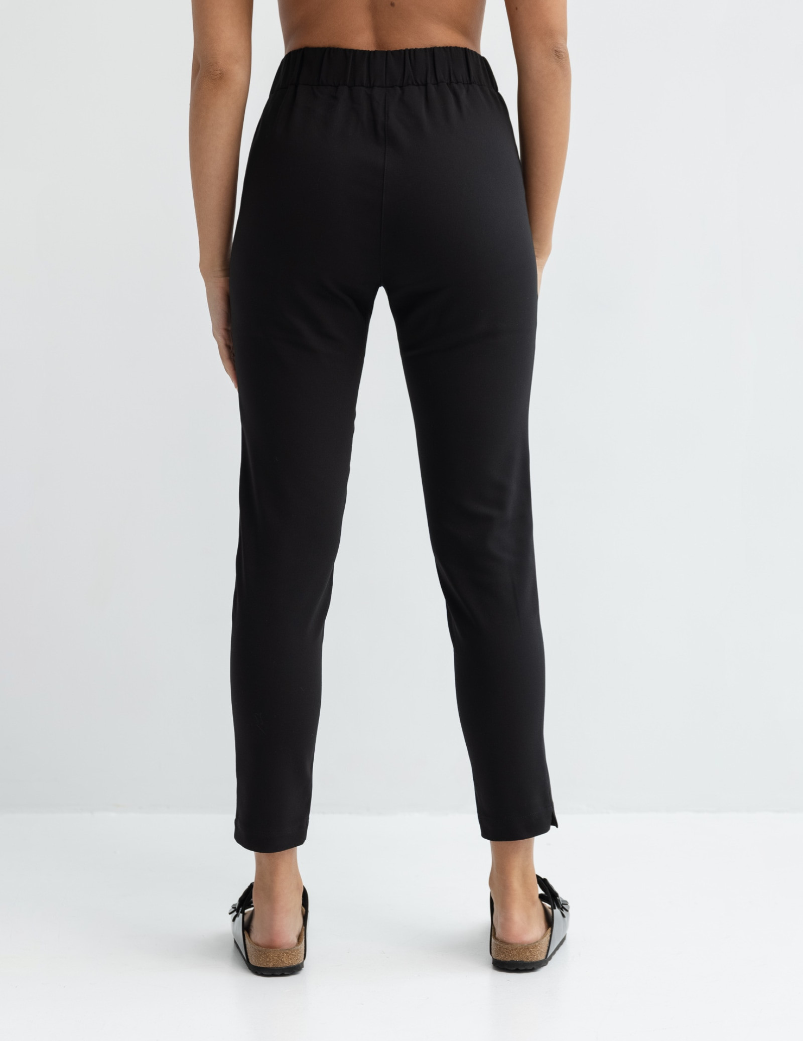 Damen Hose Slim Fit - TRUE BLACK