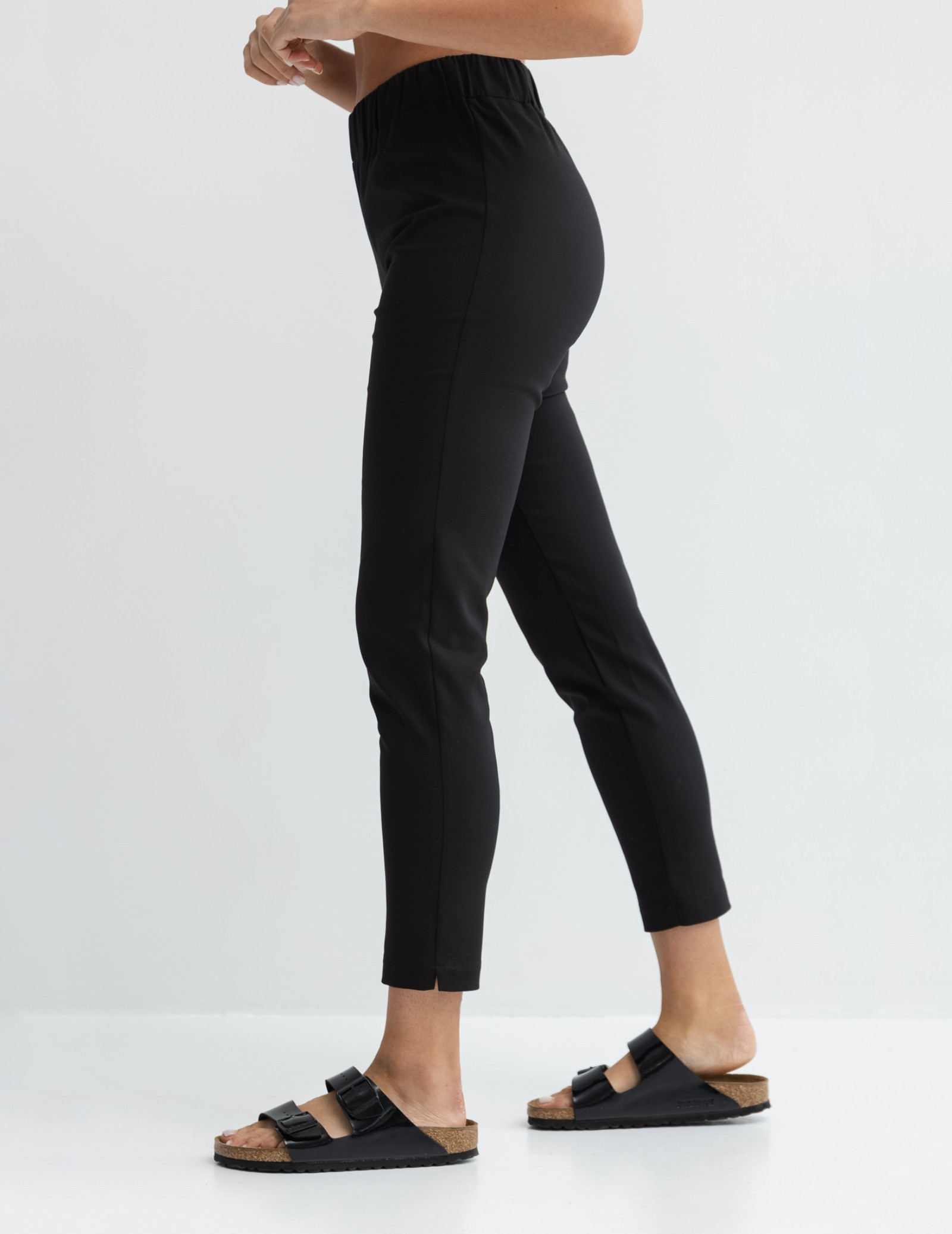 Damen Hose Slim Fit - TRUE BLACK