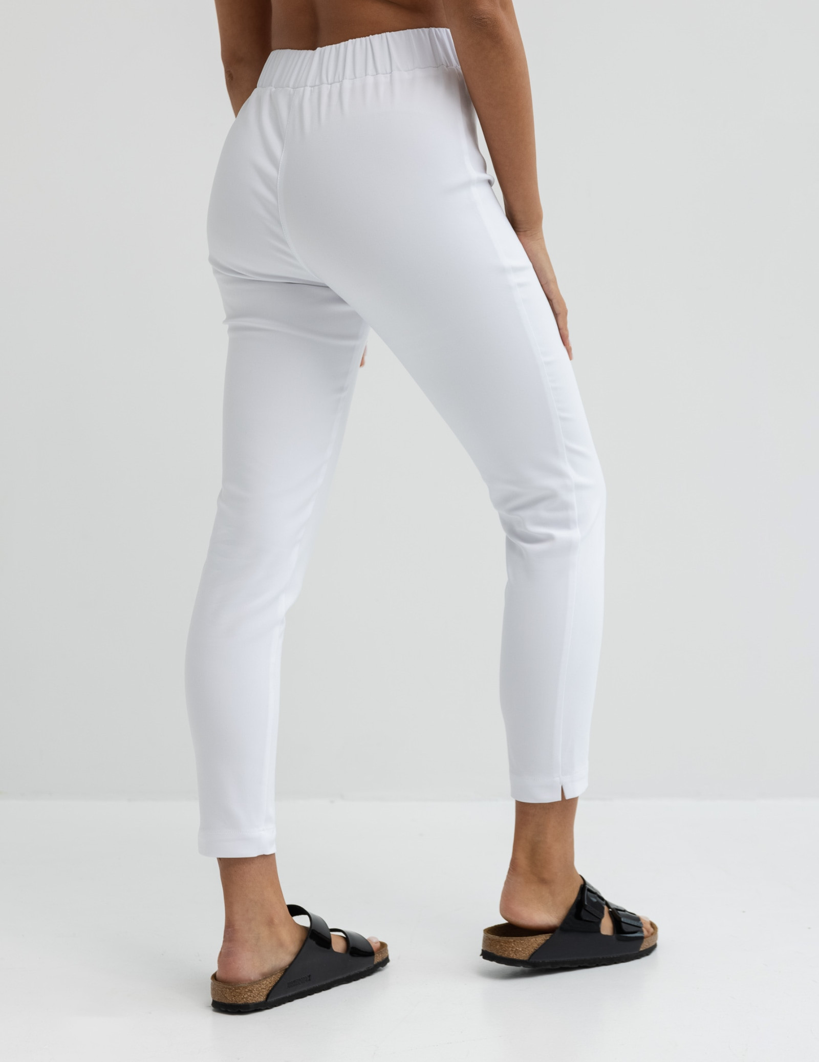 Damen Hose Slim Fit - WHITE