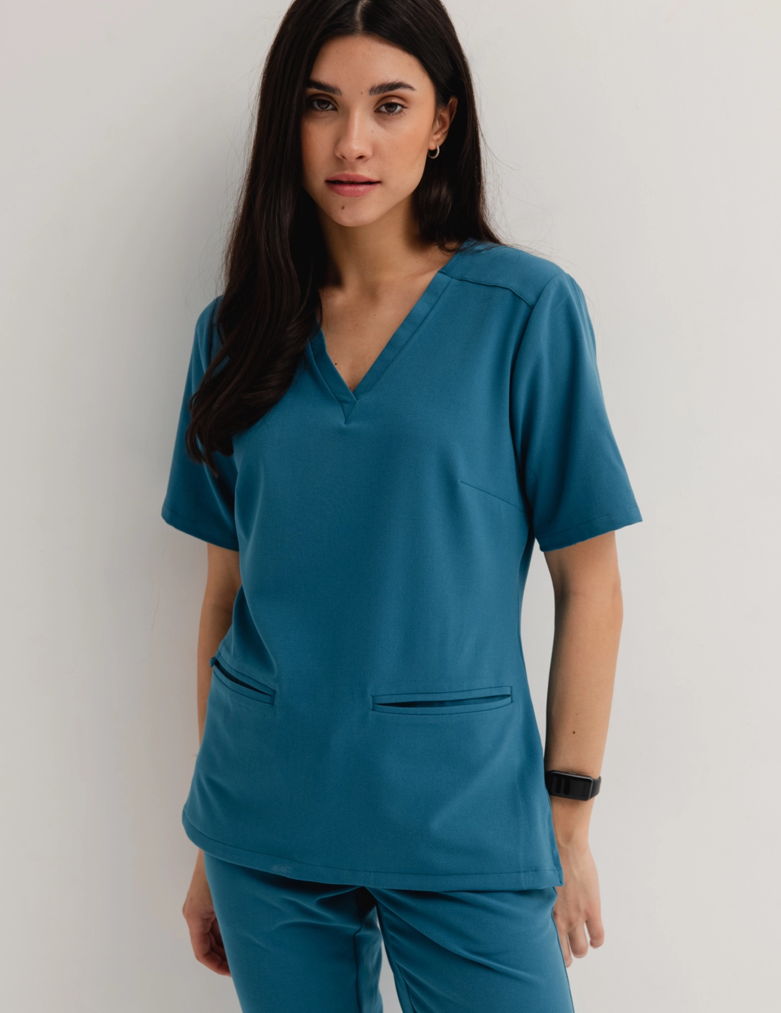 Medizinische Bluse Casy - OCEAN BLUE