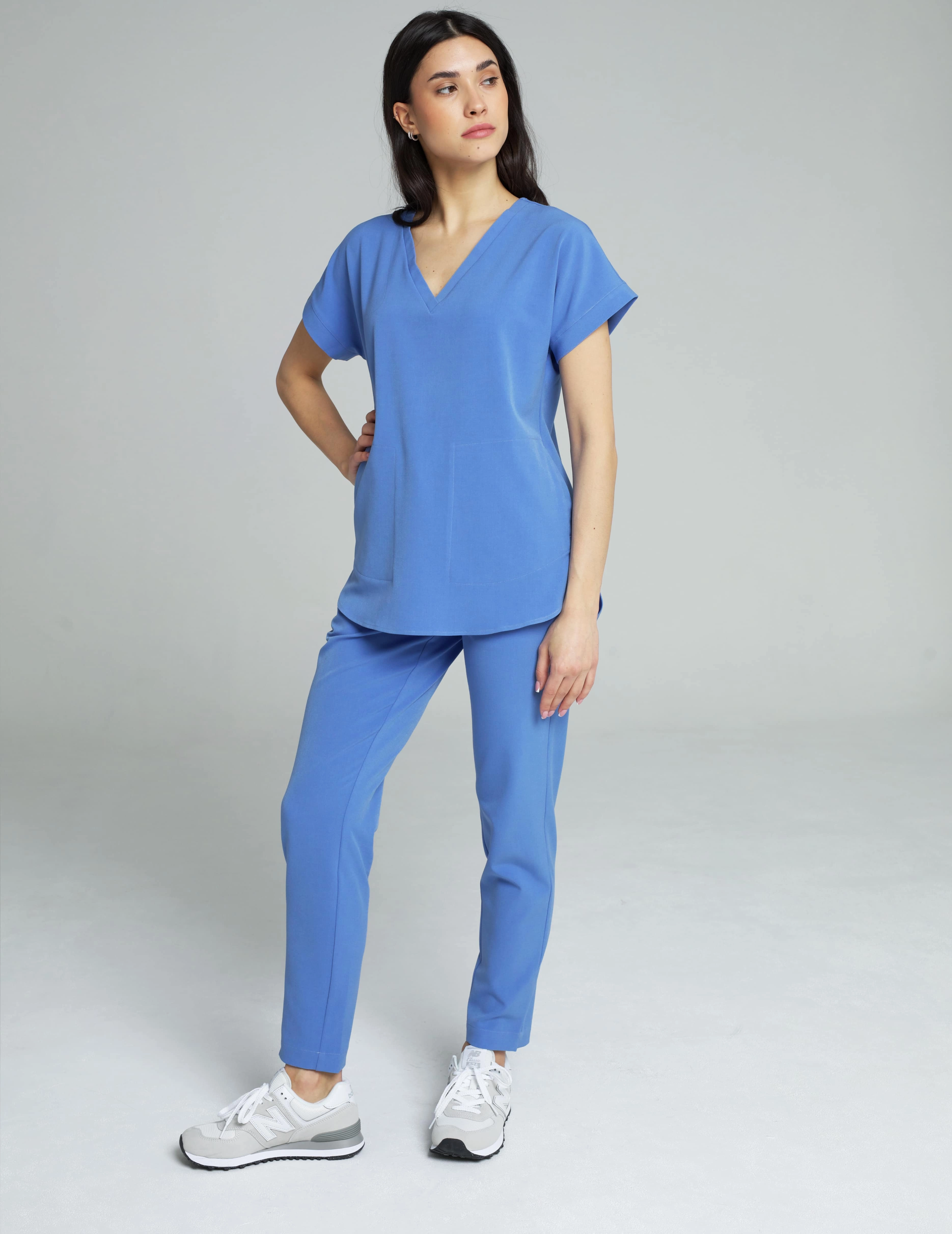 Damen Basic Hose - MARINA BLUE