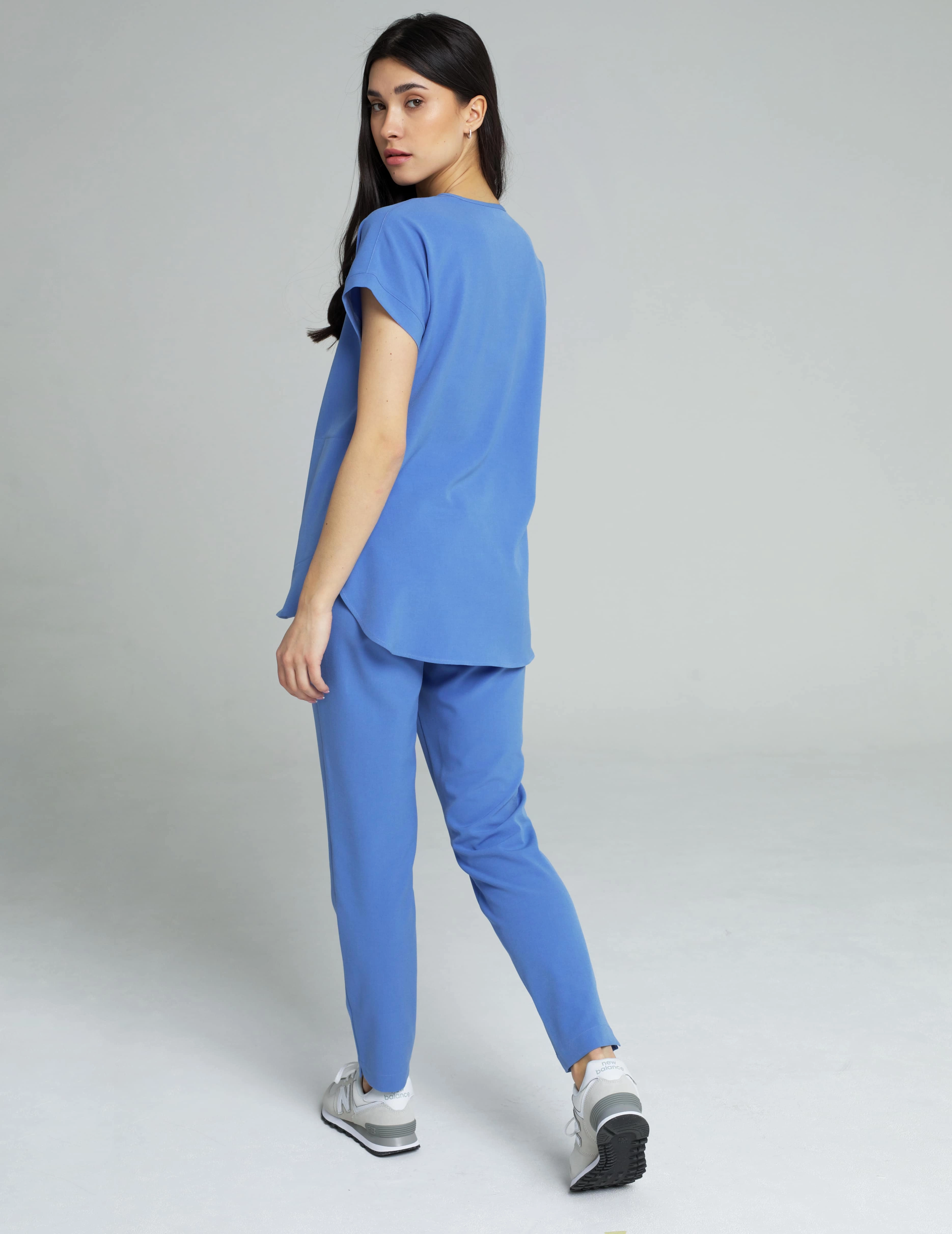 Damen Basic Hose - MARINA BLUE