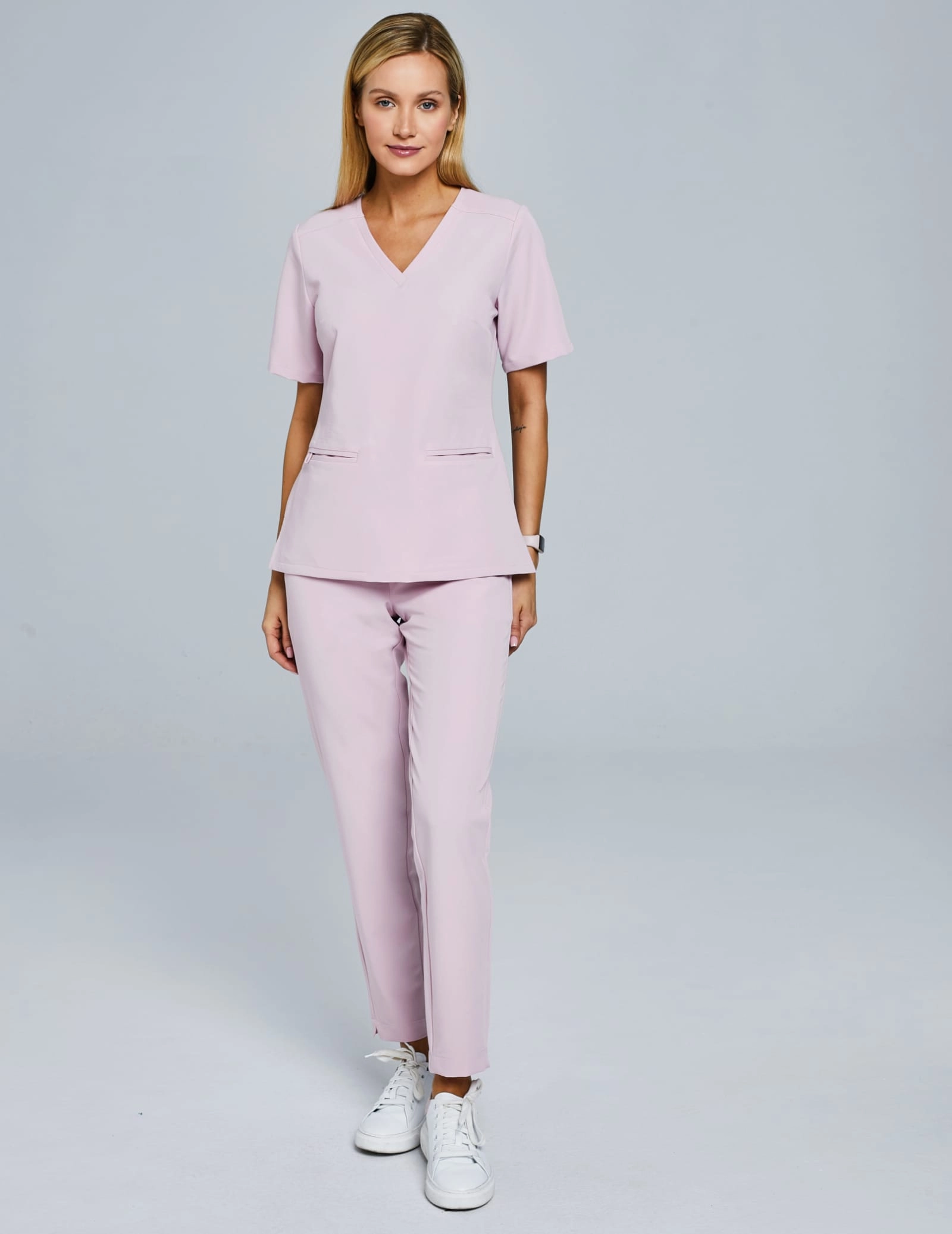 Damen Basic Hose - BLUSH PINK