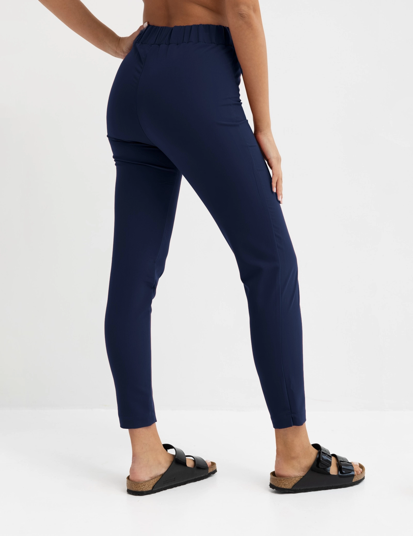 Damen Slim Fit Hose - NAVY