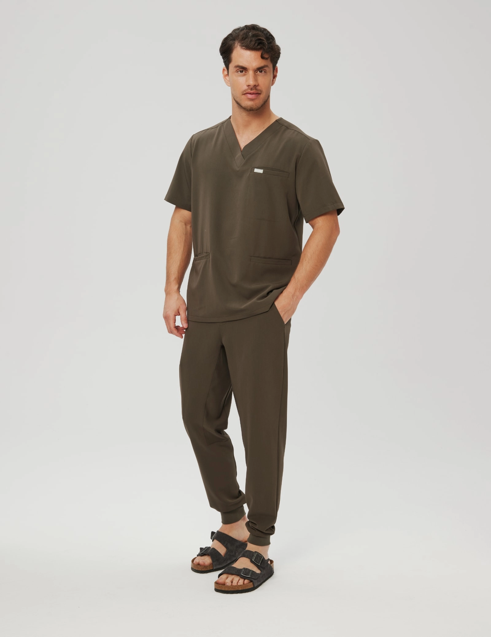 Herren Jogger - OLIVE NIGHT