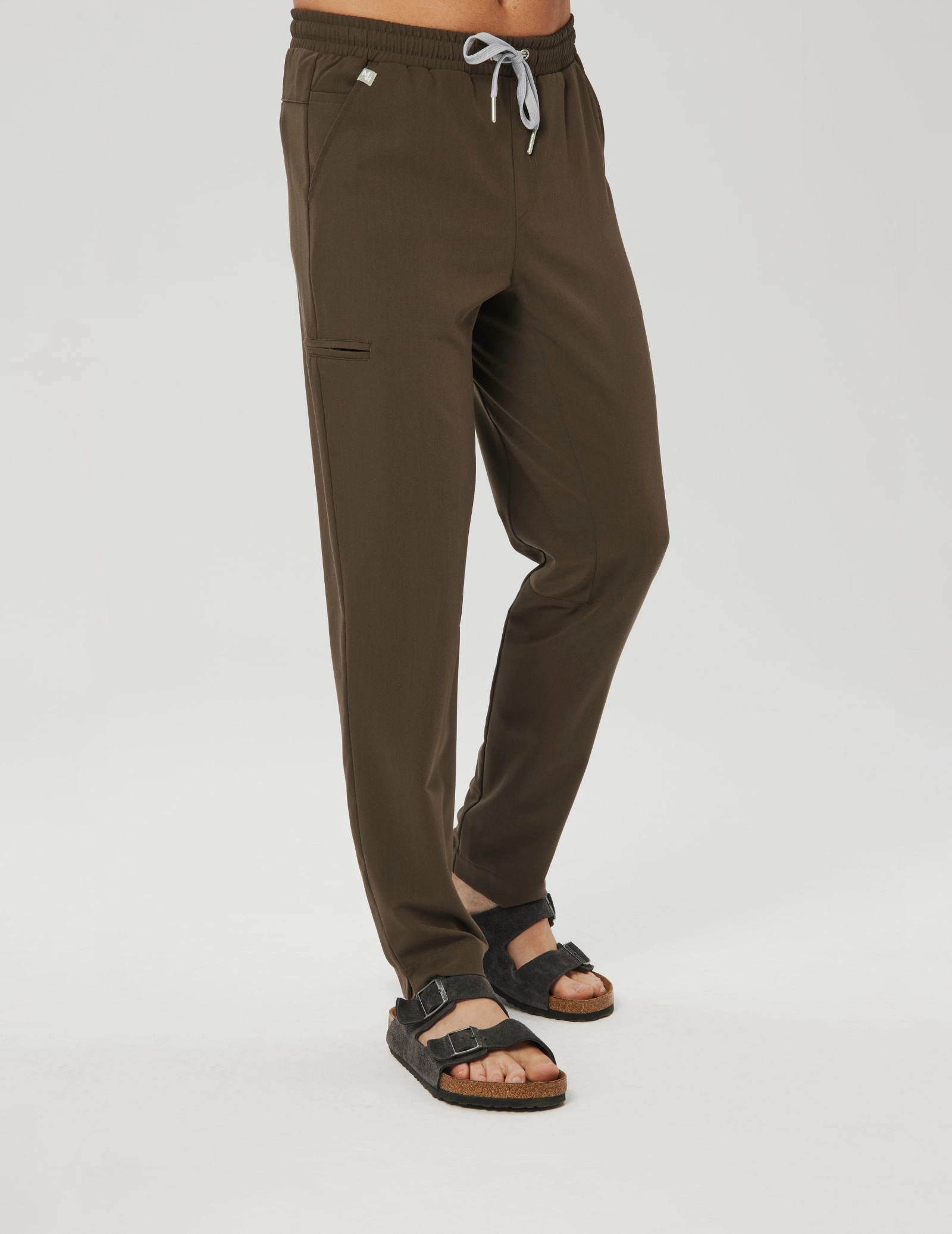 Herren Basic Hose - OLIVE NIGHT