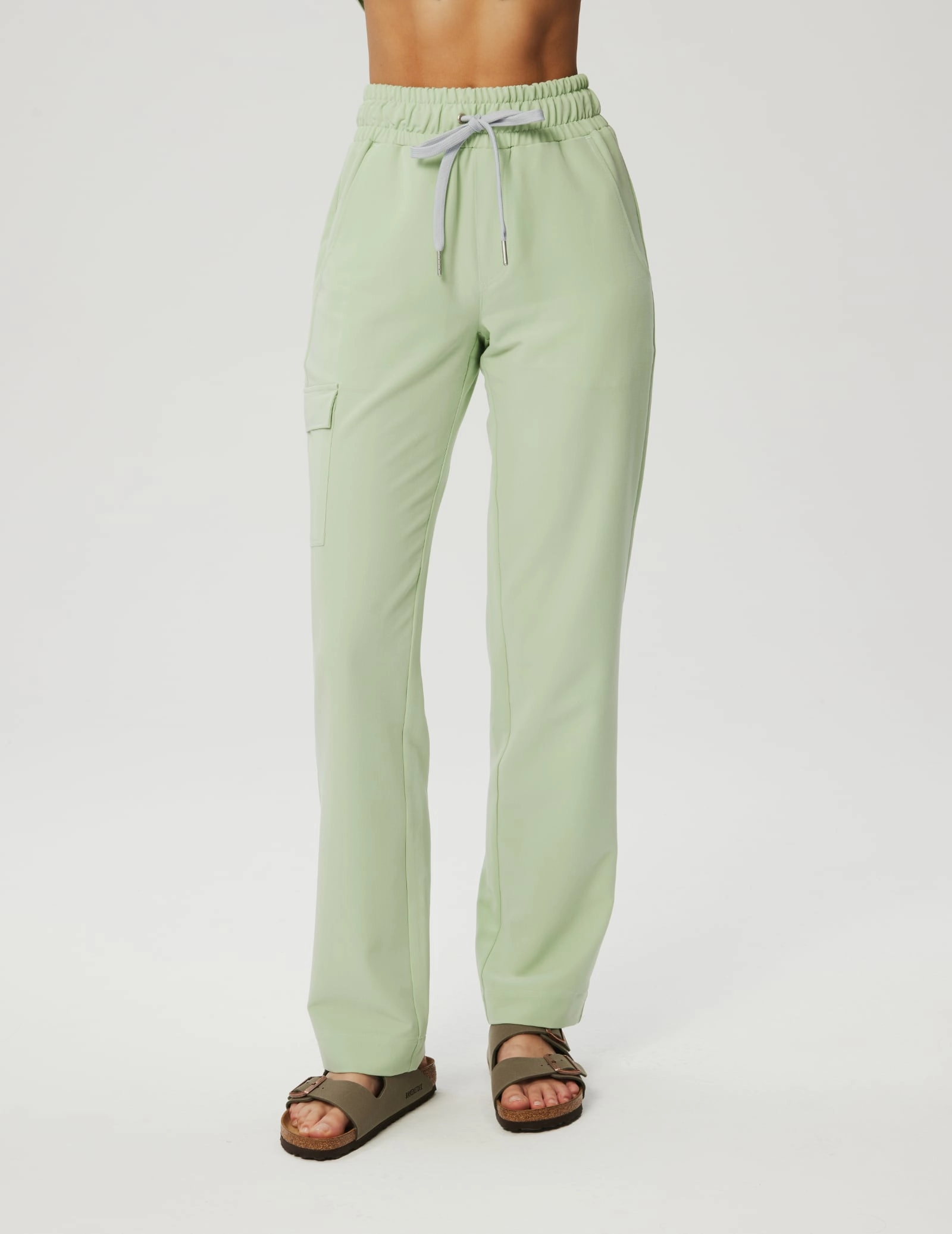 Damen YOGA Hose - MATCHA LATTE