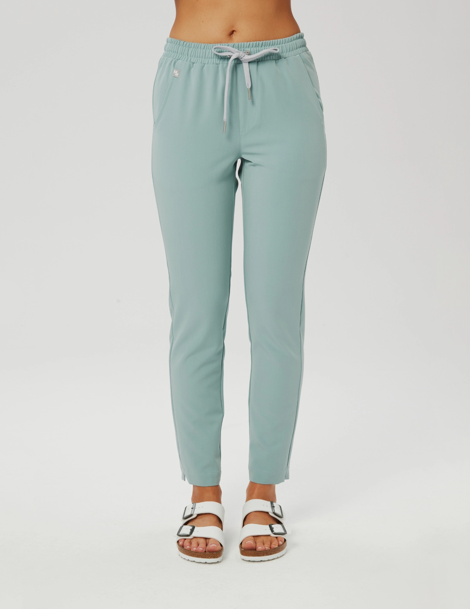 Damen Basic Hose  - ICE BLUE