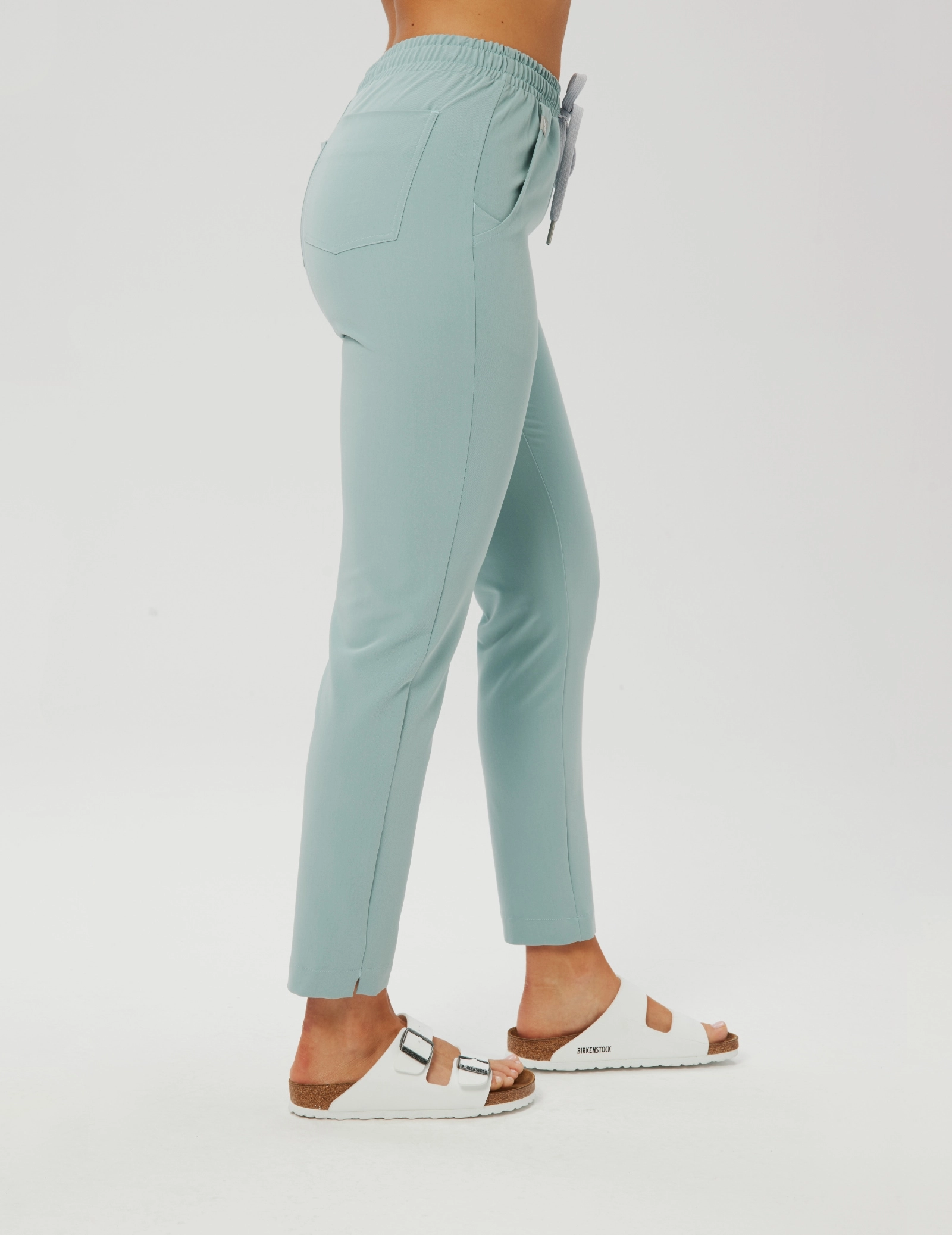 Damen Basic Hose  - ICE BLUE