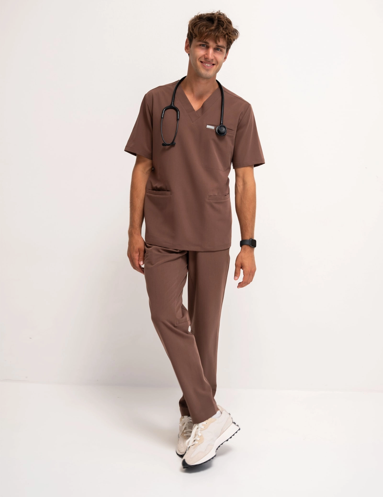 Herren Basic Hose - MILKY BROWN