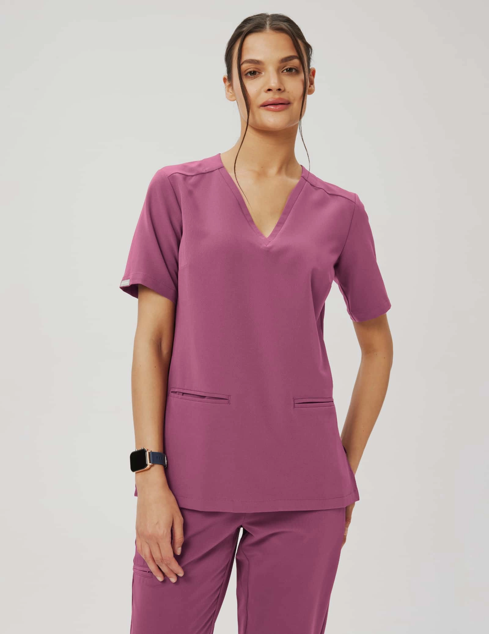 Medizinische Bluse Casy - BERRY SHAKE