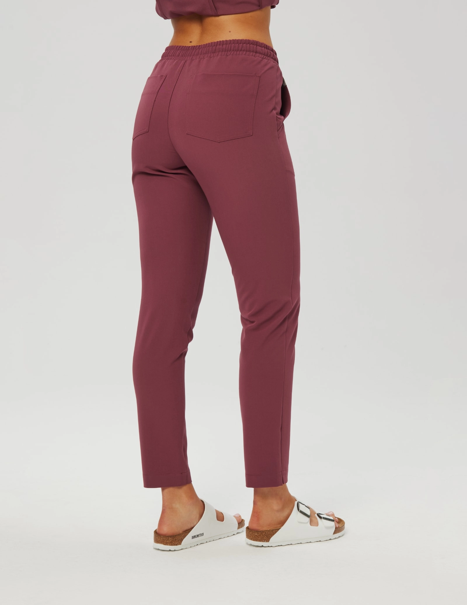 Damen Hose Basic - MULLED WINE