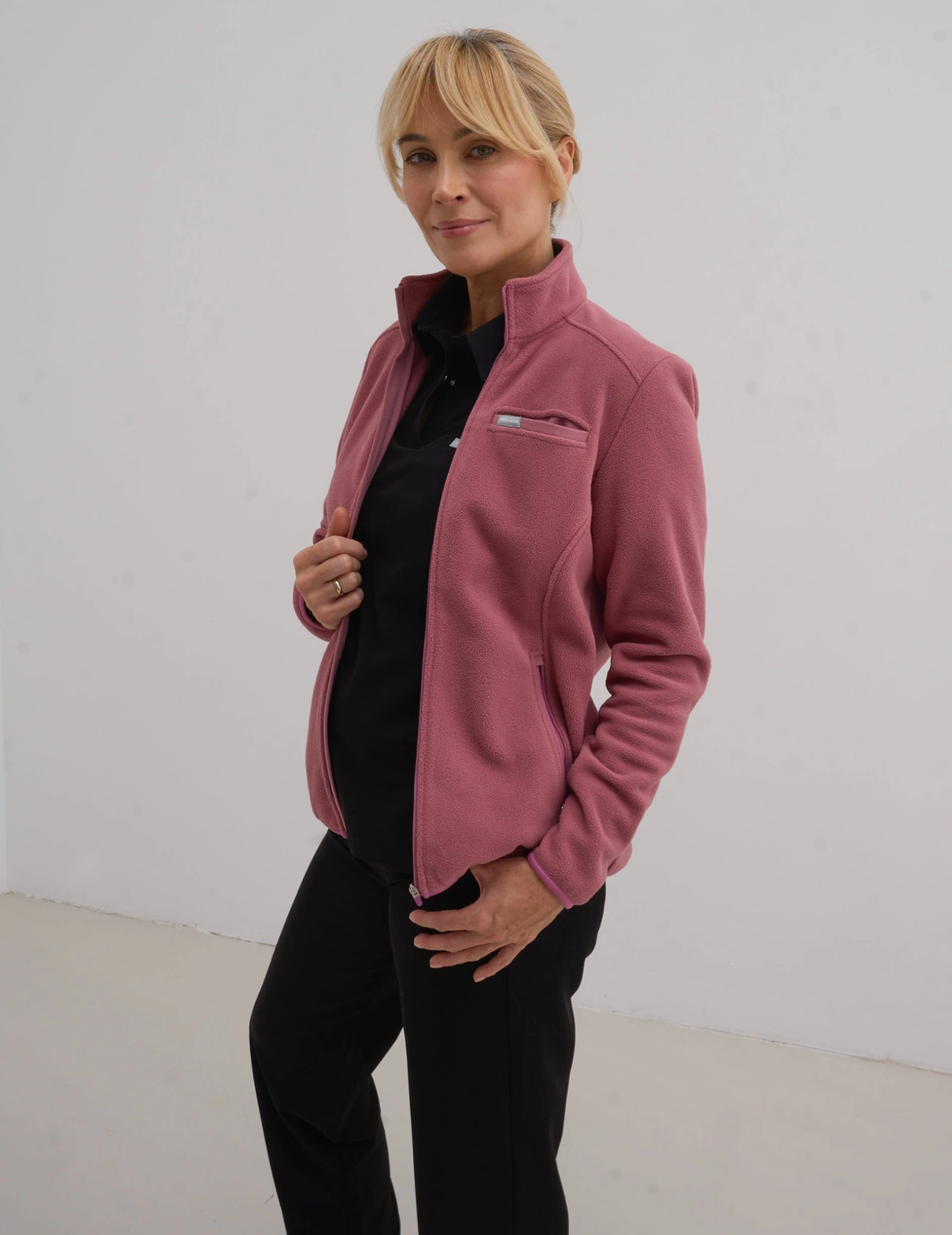 Damen Fleecejacke COZY HEAT - WOODROSE