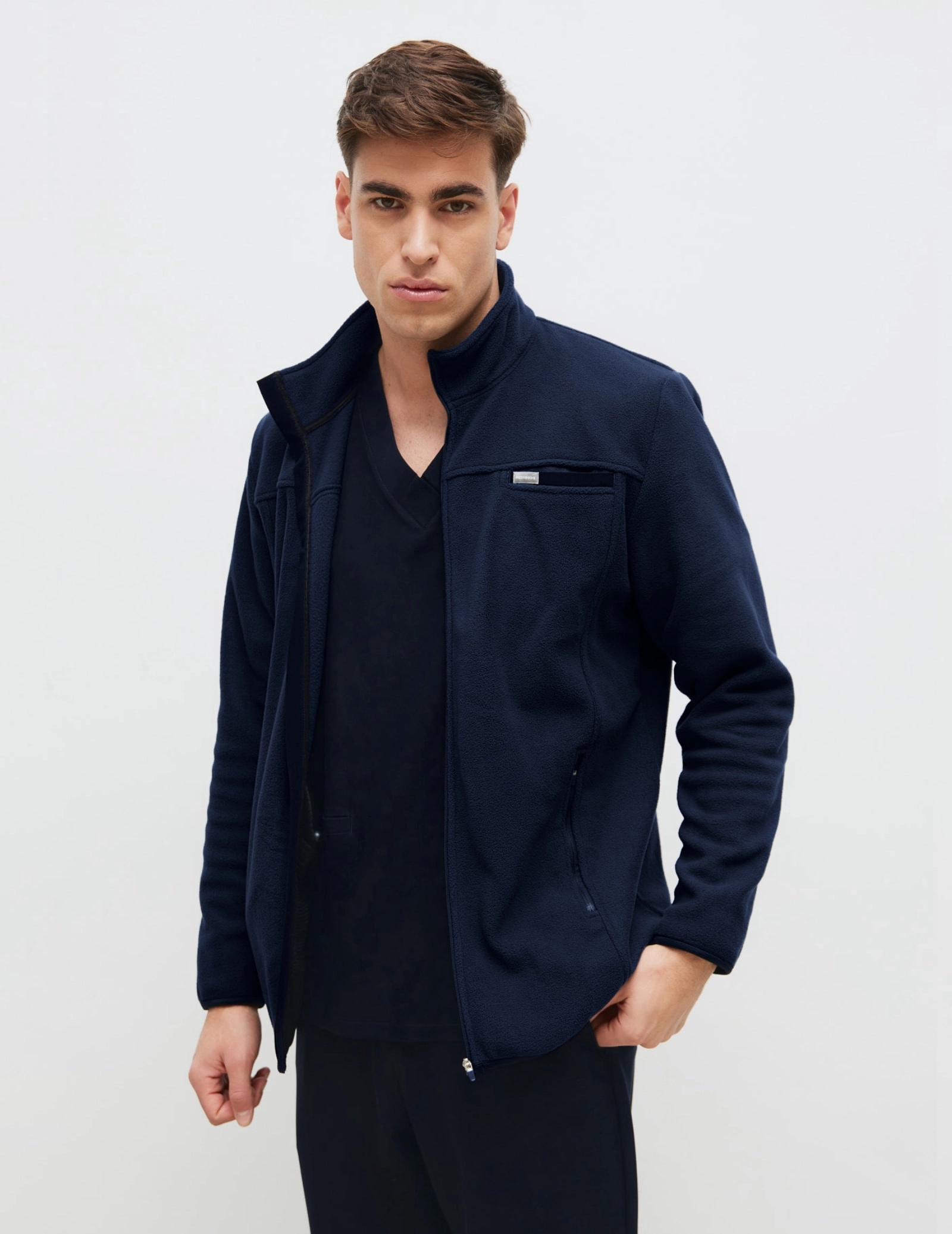 Herren Fleecejacke COZY HEAT - DARK NAVY