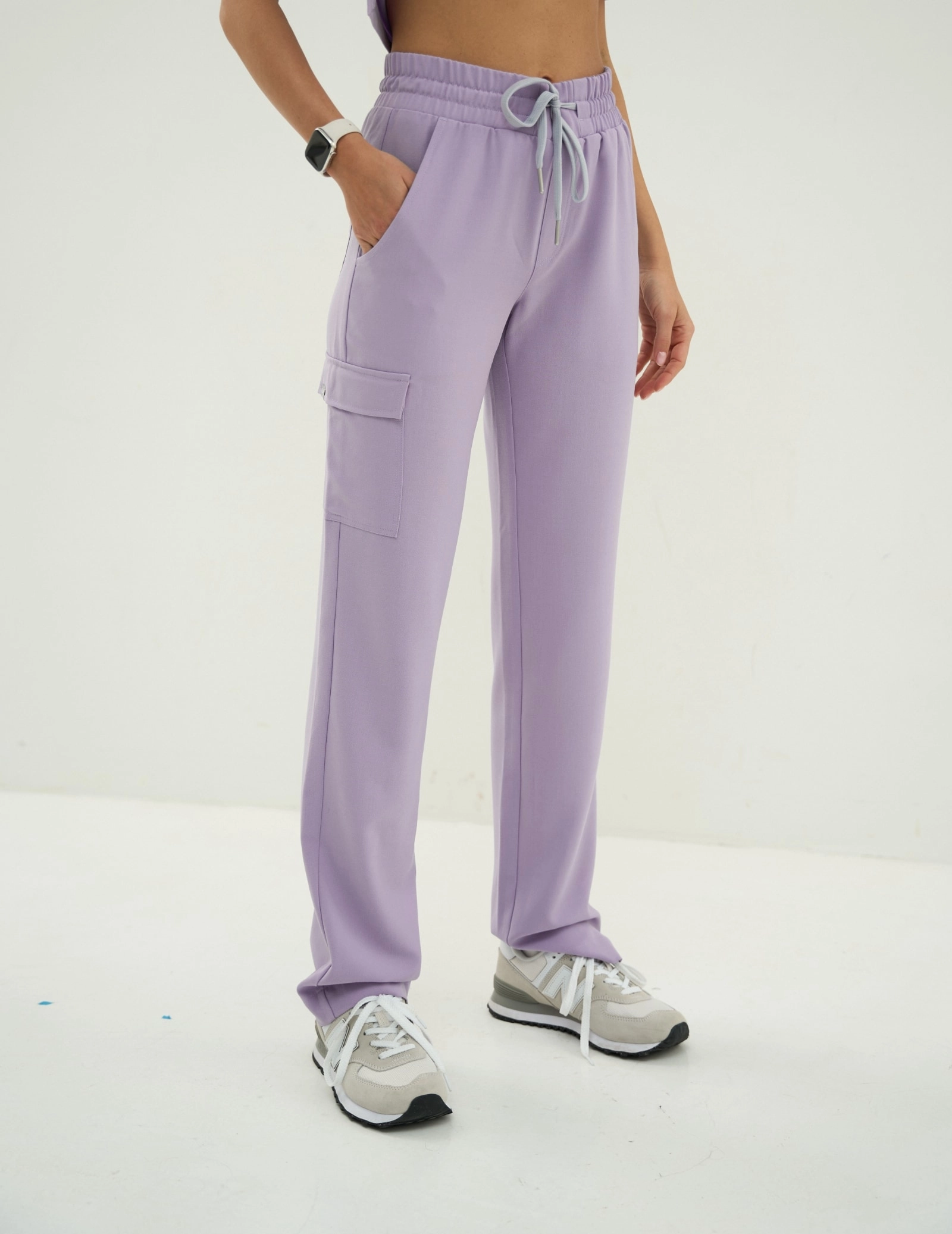 Damen YOGA Hose - PURPLE HEATHER