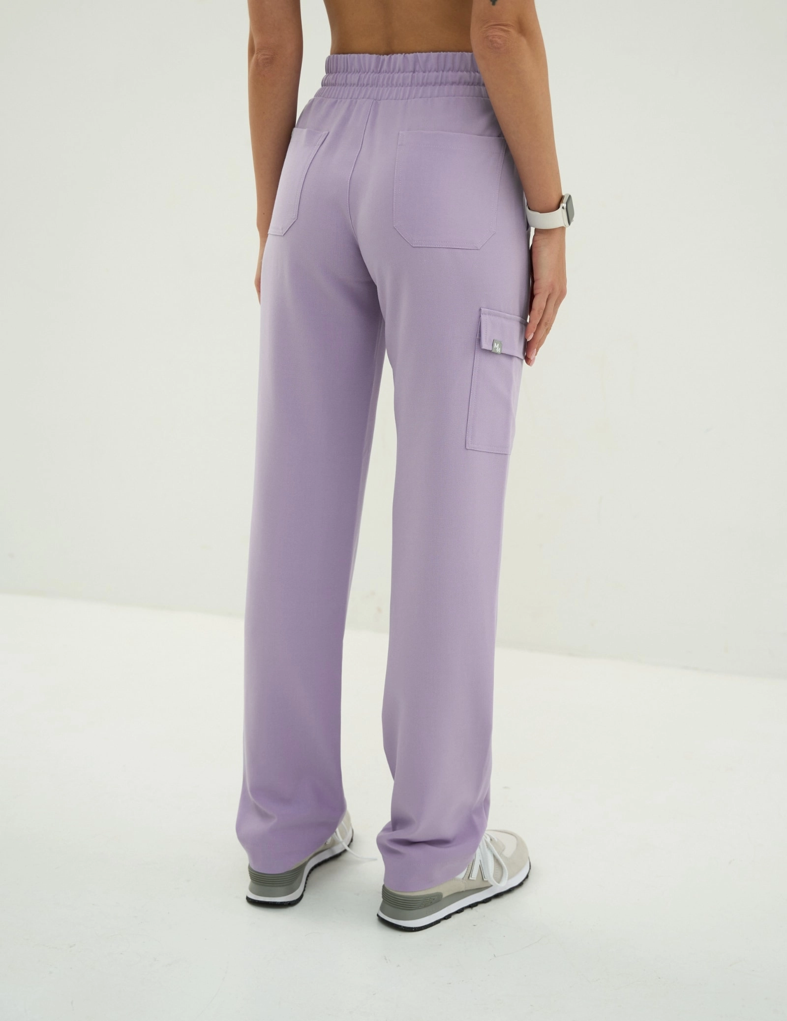 Damen YOGA Hose - PURPLE HEATHER