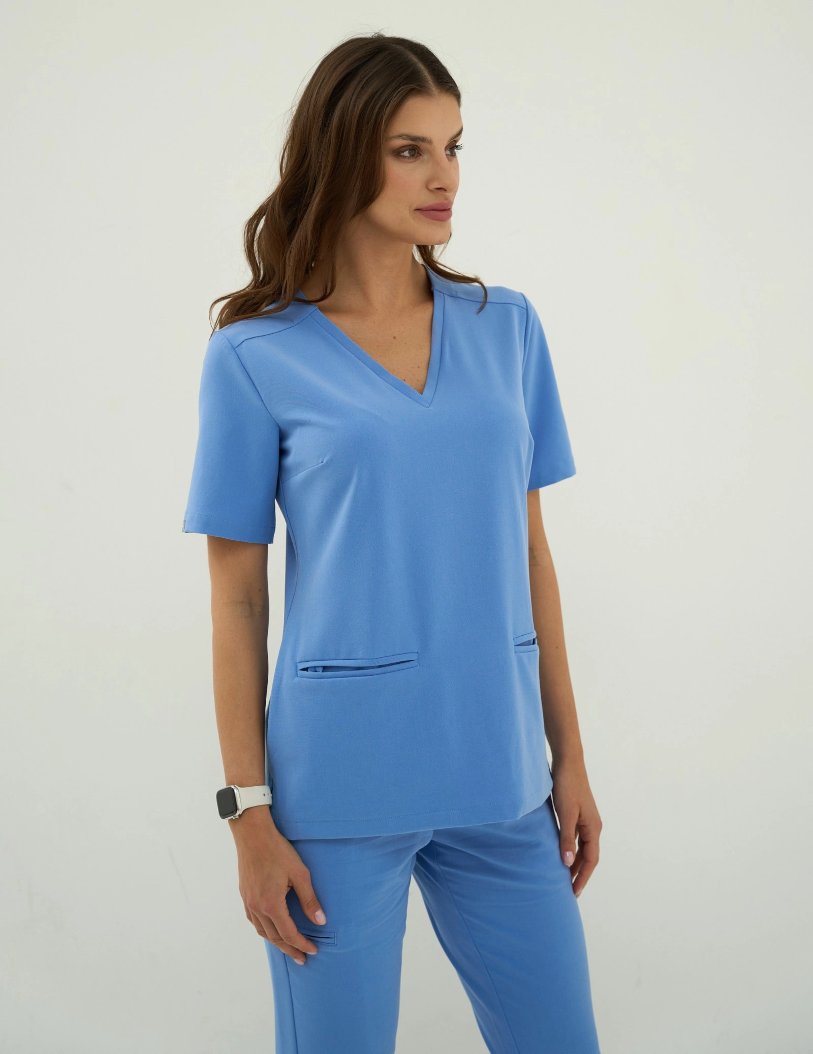 Casy Bluse - MARINA BLUE