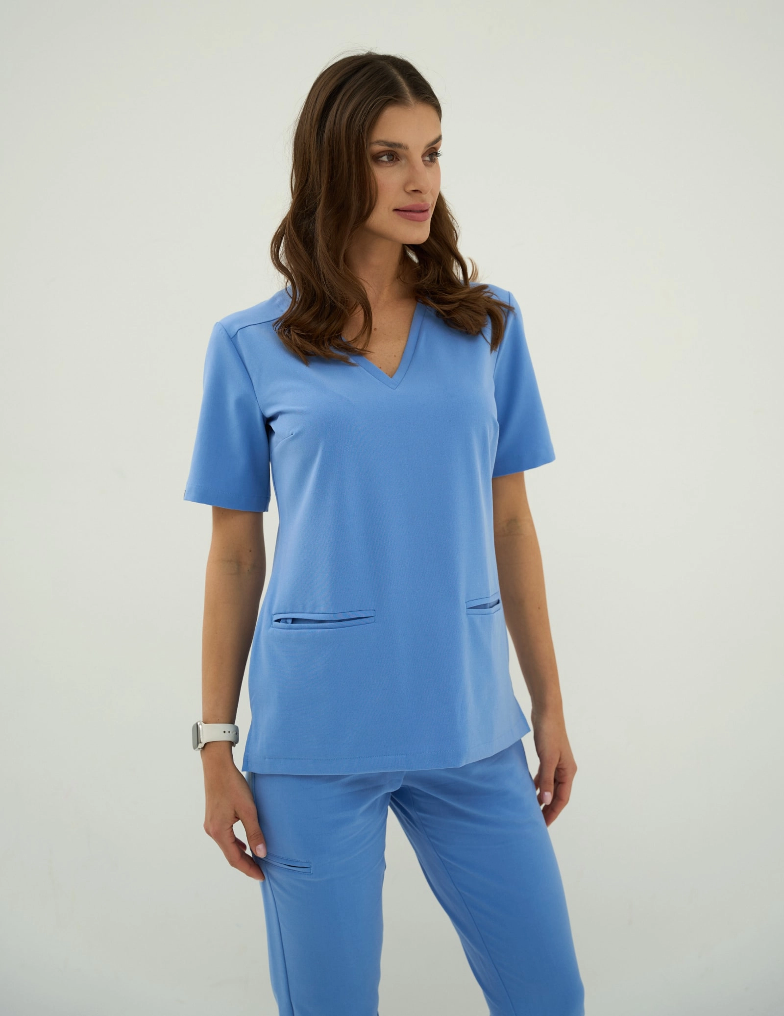 Casy Bluse - MARINA BLUE