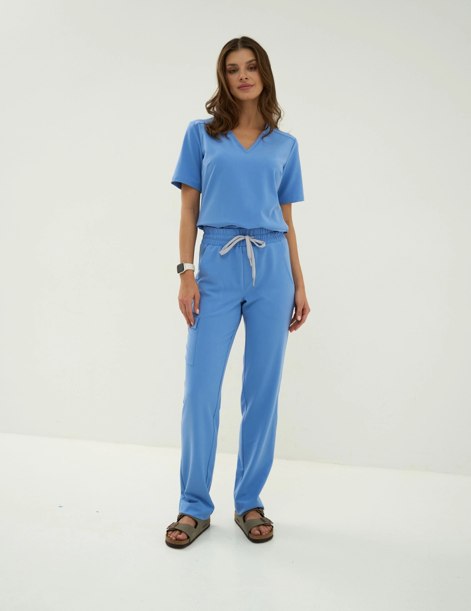 Casy Bluse - MARINA BLUE