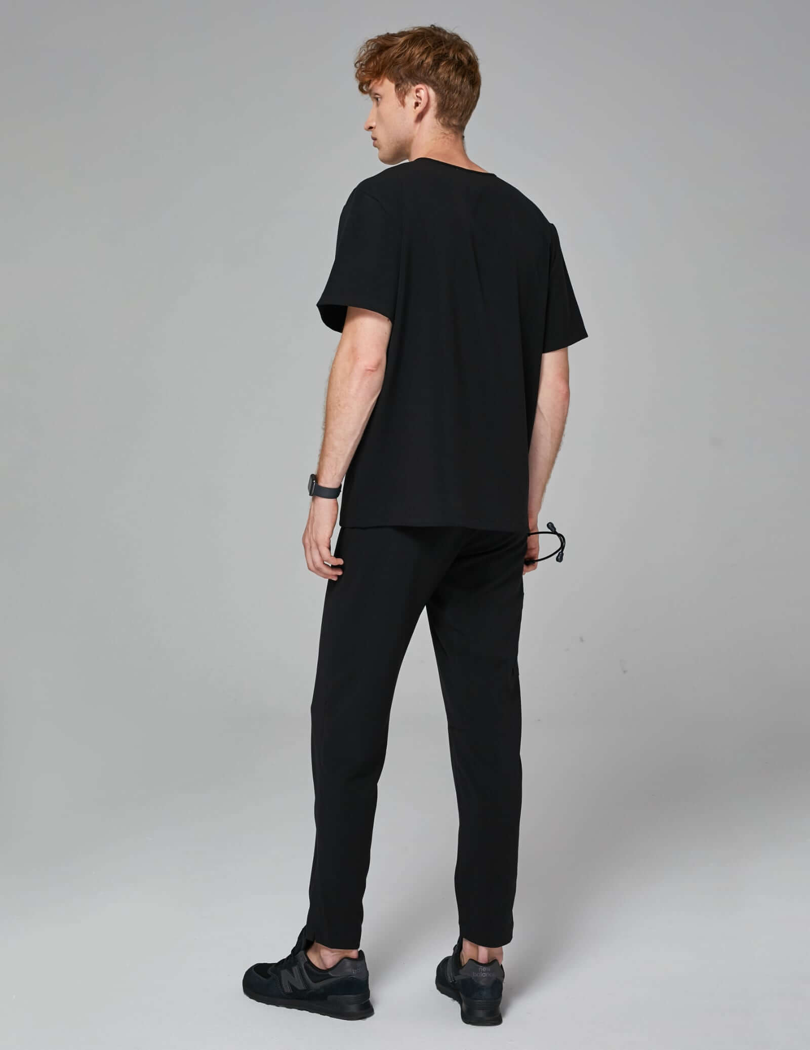 Herren-Basic-Hose – SCHWARZ